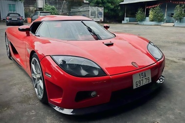 Xôn xao siêu xe Koenigsegg CCX trăm tỷ của đại gia Hải Phòng đi đăng kiểm