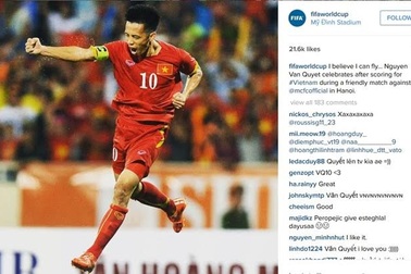 Chọc thủng lưới Man City, Văn Quyết xuất hiện trên báo…cùng Ronaldo