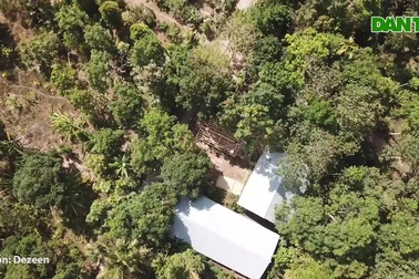 Dựng nhà tre để đối phó động đất, chuyện tưởng đùa mà thật ở Indonesia