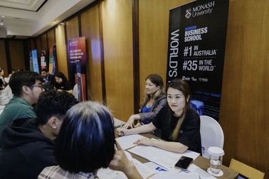 Ngày hội Vietnam Open Day của Đại học Monash thu hút học sinh, phụ huynh