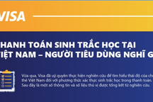 Thanh toán sinh trắc học là lựa chọn hàng đầu của người dùng Việt Nam khi nói đến tính tiện lợi