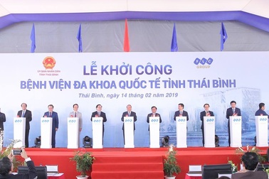 Thủ tướng dự khởi công bệnh viện lớn nhất tại Thái Bình