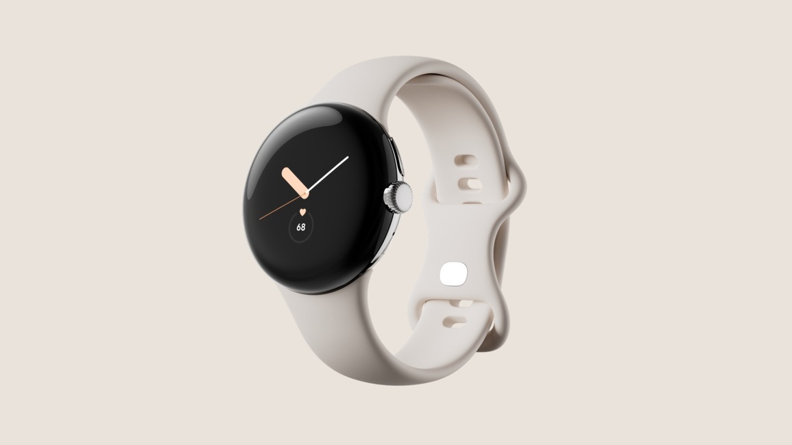 Đồng hồ Pixel Watch có thiết kế mặt tròn cổ điển, dây đeo có thể thay thế được (Ảnh: Google). Đồng hồ Pixel Watch có thiết kế mặt tròn cổ điển, dây đeo có thể thay thế được (Ảnh: Google).