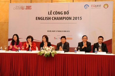 Khởi động mùa giải thứ ba cuộc thi tiếng Anh English Champion 2015