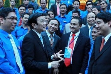 Chủ tịch nước gặp mặt thanh niên làm kinh tế giỏi