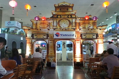 Những gian hàng có thiết kế độc đáo nhất hội chợ VITM 2015