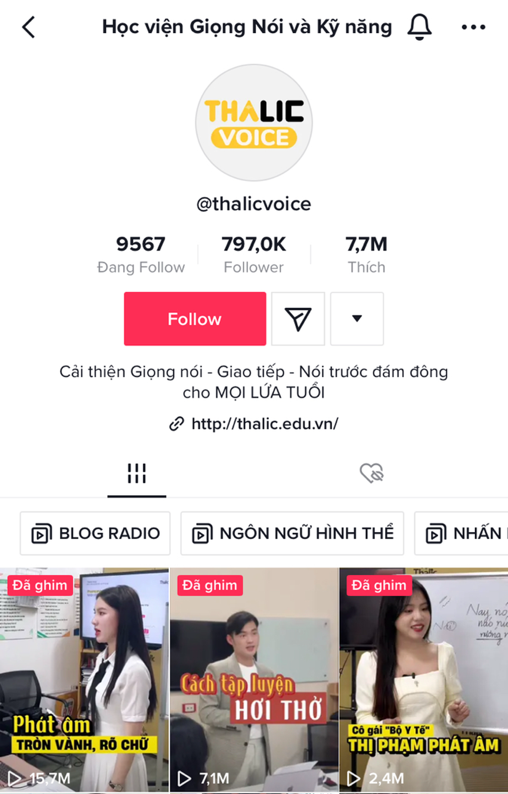 Cải thiện giọng nói cùng Thalic Voice - 1 Cải thiện giọng nói cùng Thalic Voice - 1