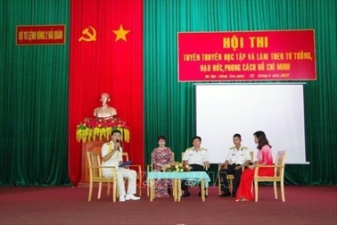 Lực lượng Hải quân Vùng 2 học tập và làm theo Bác