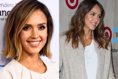 Jessica Alba xinh tươi với tóc ngắn