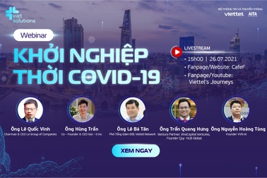 Hai hội thảo trực tuyến đặc biệt tìm lối đi cho startup thời Covid-19