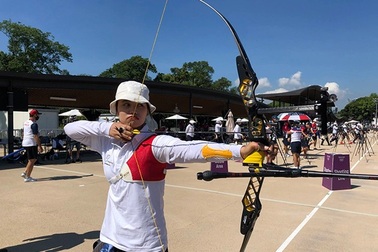 "Hot girl" bắn cung Việt Nam xếp hạng 49/64 ở Olympic Tokyo