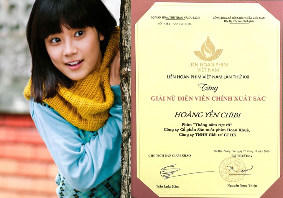 Vì sao Hoàng Yến Chibi không đến nhận cúp Bông Sen Vàng? - 1 Vì sao Hoàng Yến Chibi không đến nhận cúp Bông Sen Vàng? - 1
