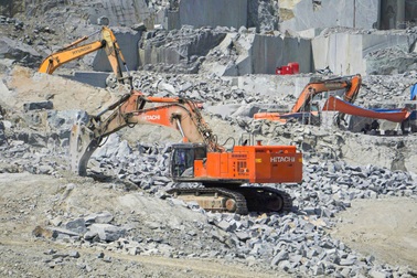 Loạt công ty bị thanh tra chỉ ra việc khai thác “lố” hơn 11.400m3 đá