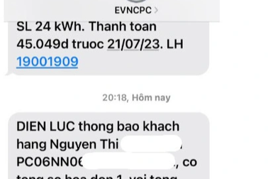 Lập trạm thu phát sóng giả nhắn tin yêu cầu khách đóng tiền điện