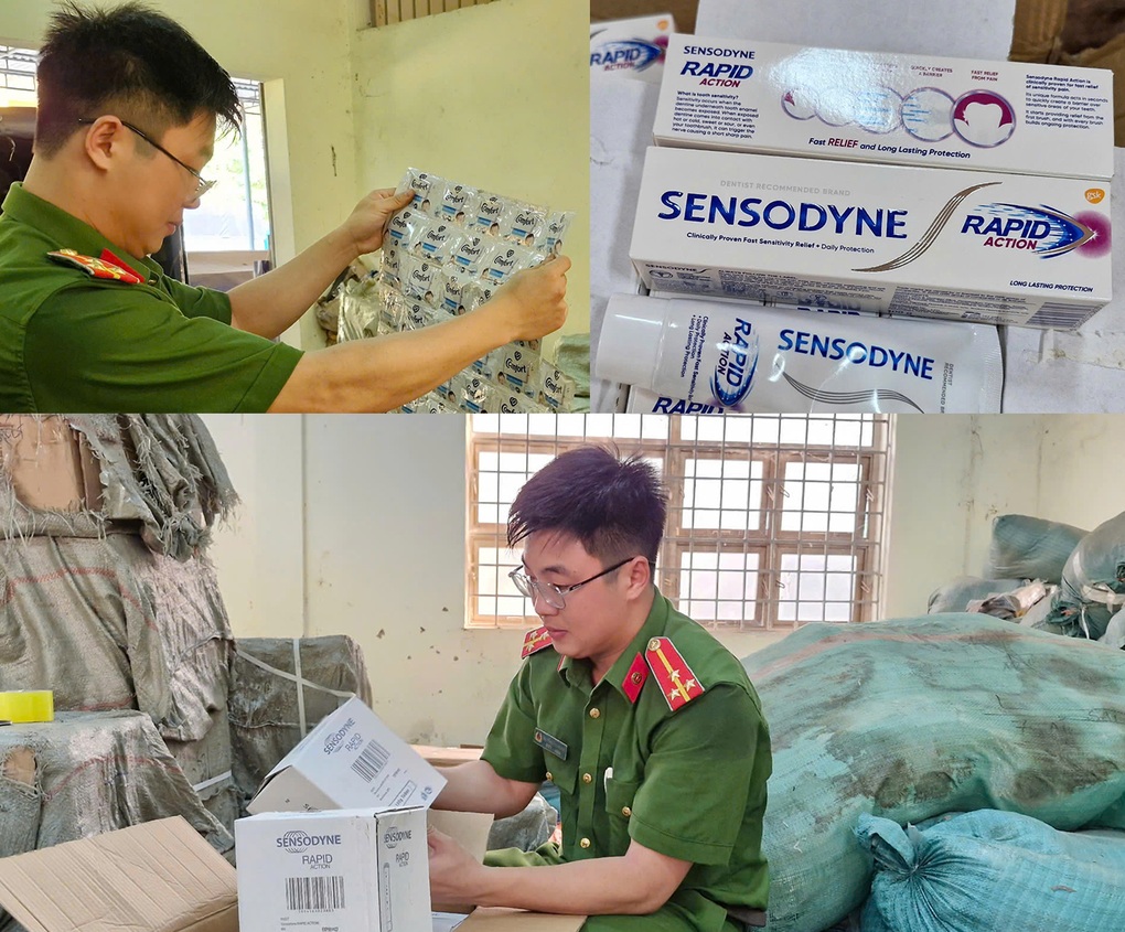 Lô hàng giả thương hiệu nổi tiếng trên đường từ Hà Nội vào Nghệ An - 2 Lô hàng giả thương hiệu nổi tiếng trên đường từ Hà Nội vào Nghệ An - 2