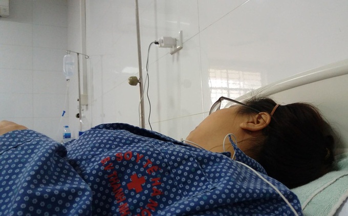 Nữ sinh H.G. kể lại giây phút mình và bạn đi cùng bị đánh.