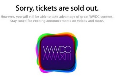 Apple bán hết vé tham dự sự kiện ra mắt iOS 7 trong vòng 2 phút