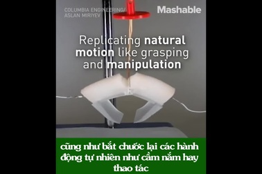 Cơ nhân tạo nâng được vật nặng gấp 1000 lần, mở ra tương lai cho robot giống hệt con người