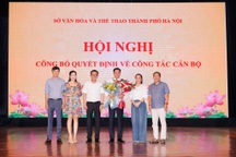 NSND Trung Hiếu, Công Lý mừng khi Nhà hát Kịch Hà Nội có Phó giám đốc mới