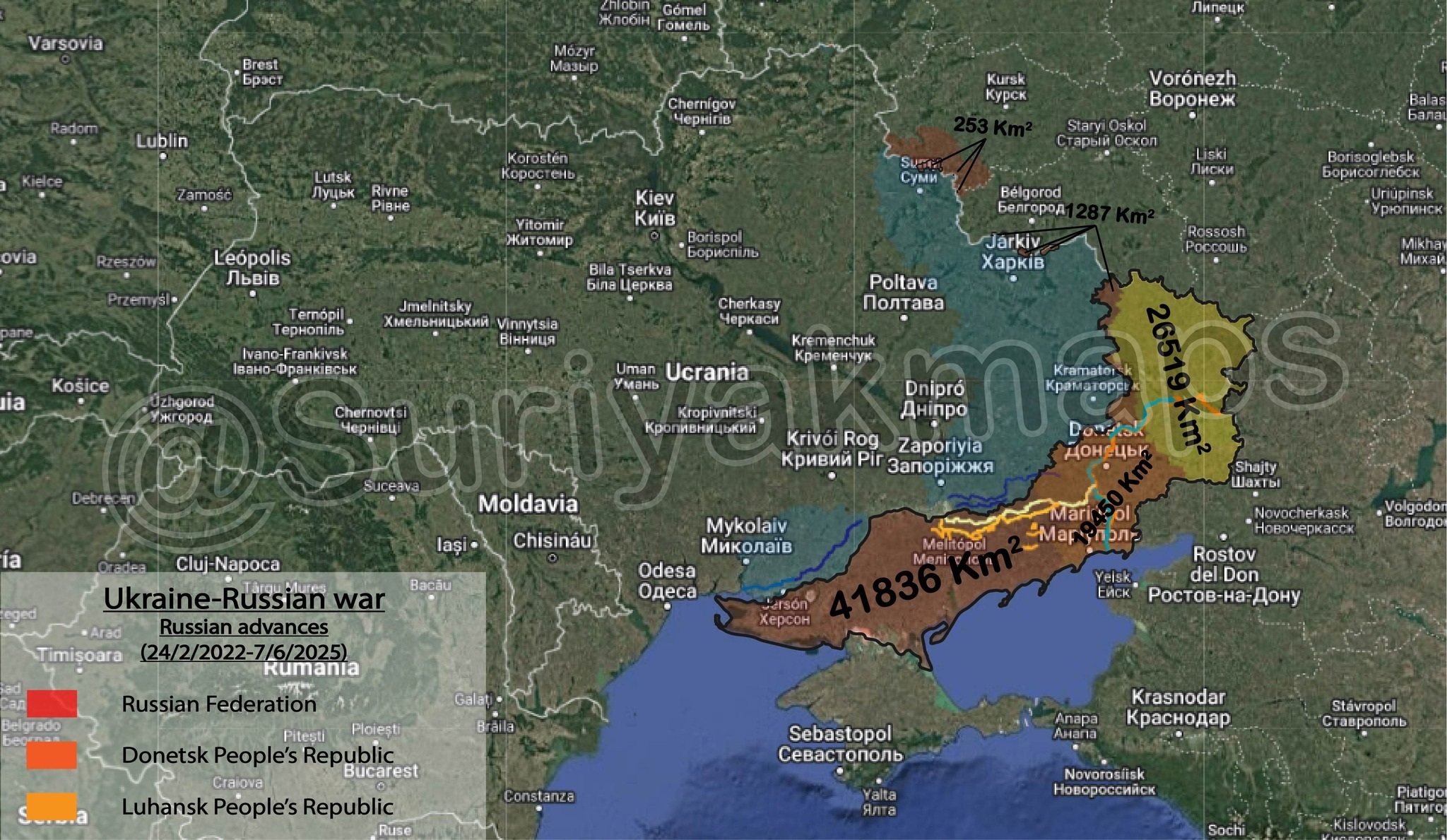 Nga thực tế đang kiểm soát bao nhiêu diện tích lãnh thổ Ukraine? - 2