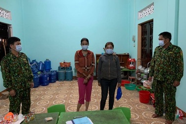 Hai phụ nữ nhập cảnh trái phép hòng trốn cách ly