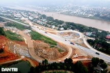 Nút giao "trái tim" 150 tỷ đồng nối Phố Lu với cao tốc Nội Bài - Lào Cai