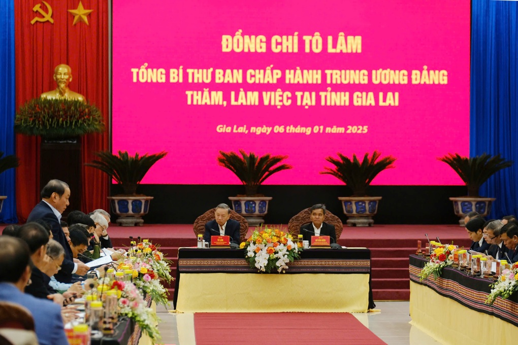 Tổng Bí thư Tô Lâm: Gia Lai cần phát triển nông nghiệp, du lịch xanh - 2 Tổng Bí thư Tô Lâm: Gia Lai cần phát triển nông nghiệp, du lịch xanh - 2