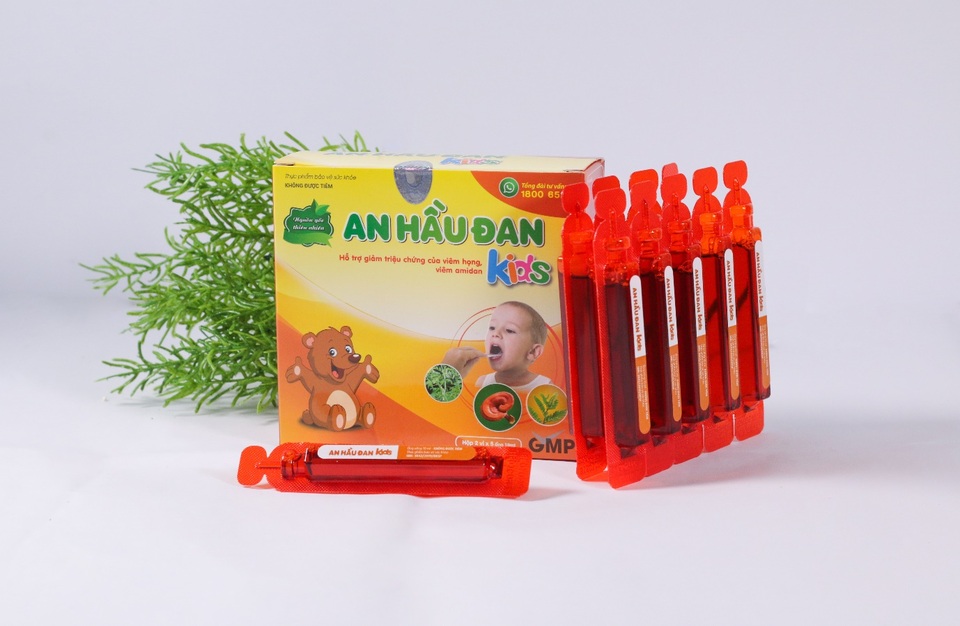 An Hầu Đan Kids - Lựa chọn hiệu quả, an toàn cho trẻ bị viêm amidan - 3 An Hầu Đan Kids - Lựa chọn hiệu quả, an toàn cho trẻ bị viêm amidan - 3