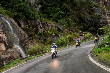 Phượt bằng xe ga - Vẫn an toàn, hiệu quả