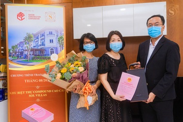 Khu biệt thự Compound cao cấp Sol Villas trao sổ hồng đợt 1 đúng tiến độ