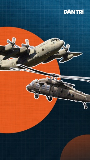 Giải mã C-130 và Black Hawk trong chiến dịch giải cứu của Mỹ