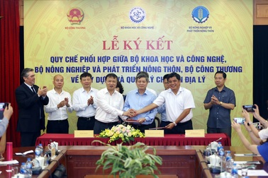 3 Bộ ký kết quy chế phối hợp về xây dựng và quản lý chỉ dẫn địa lý