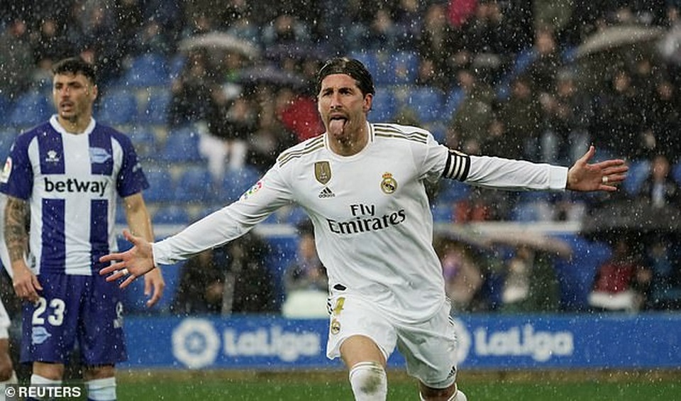 Ramos tỏa sáng, Real Madrid tạm chiếm ngôi đầu bảng La Liga - 3 Ramos tỏa sáng, Real Madrid tạm chiếm ngôi đầu bảng La Liga - 3
