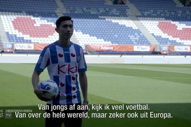 Ngày đầu tiên của Đoàn Văn Hậu tại SC Heerenveen