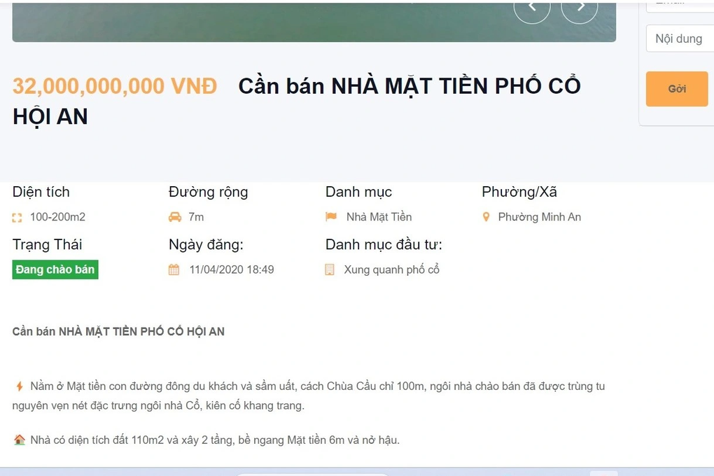 Ồ ạt rao bán nhà cổ triệu đô ở Hội An - 3 Ồ ạt rao bán nhà cổ triệu đô ở Hội An - 3