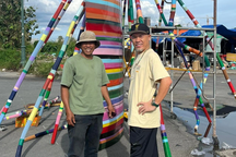 Nghệ sĩ Đàm Đăng Lại mang tác phẩm sắp đặt đến Lễ hội Âm nhạc Quốc tế TPHCM