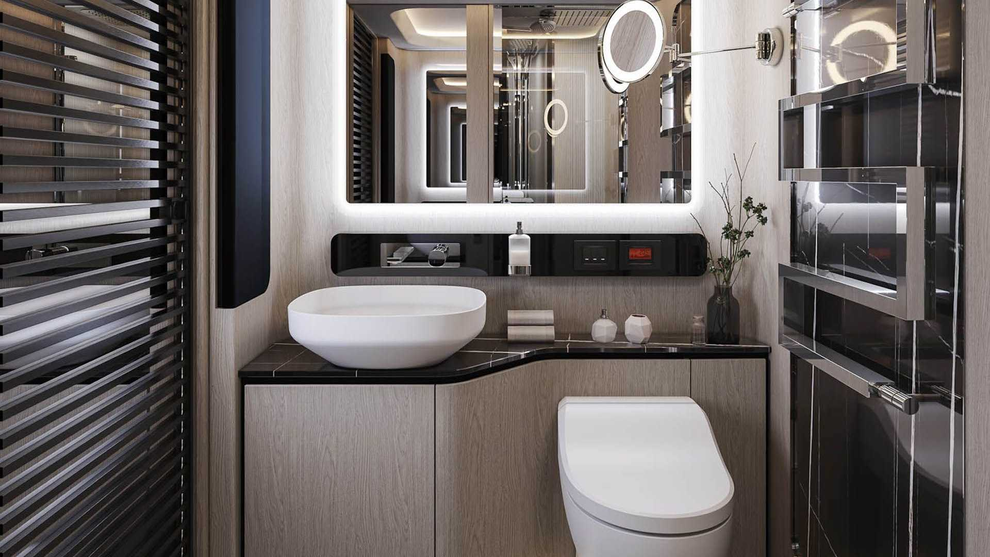 Chiêm ngưỡng Dembell Motorhome: Biệt thự di động trị giá 2 triệu Euro - 4 Chiêm ngưỡng Dembell Motorhome: Biệt thự di động trị giá 2 triệu Euro - 4