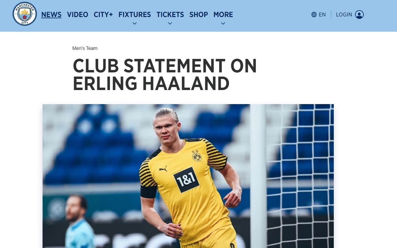 Erling Haaland: Tuyệt phẩm cuối của Raiola và mảnh ghép hoàn thiện Man City - 5 Erling Haaland: Tuyệt phẩm cuối của Raiola và mảnh ghép hoàn thiện Man City - 5