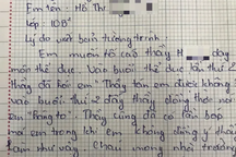 Tạm đình chỉ thầy giáo bị tố nói nữ sinh “hàng to”, “thầy tán em được không”