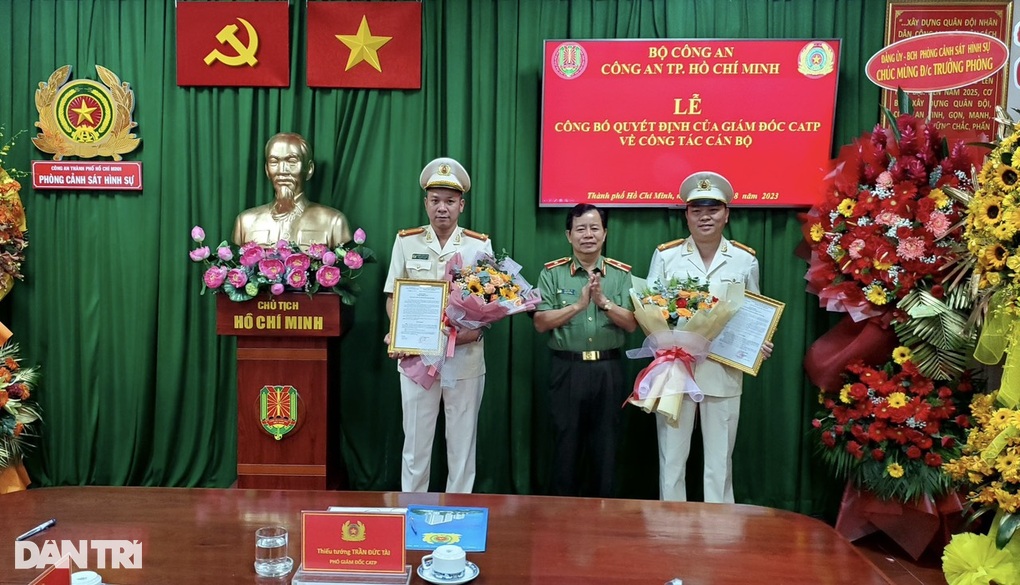 Trung tá Nguyễn Thành Hưng làm Trưởng phòng Cảnh sát hình sự Công an TPHCM - 1 Trung tá Nguyễn Thành Hưng làm Trưởng phòng Cảnh sát hình sự Công an TPHCM - 1