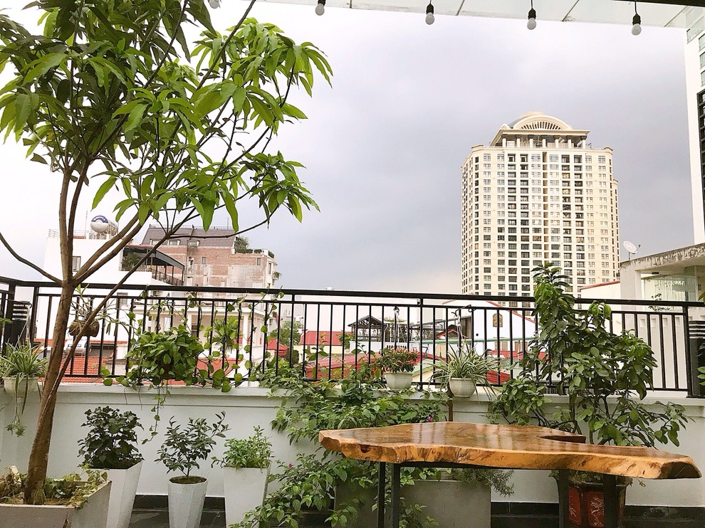 Người chồng biến sân thượng thành góc trốn dịch bình yên tặng vợ con - 10 Người chồng biến sân thượng thành góc trốn dịch bình yên tặng vợ con - 10