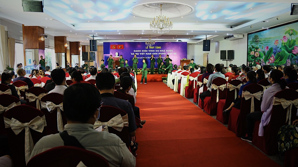 TPHCM: Truy tặng 41 danh hiệu Bà mẹ Việt Nam anh hùng - 1 TPHCM: Truy tặng 41 danh hiệu Bà mẹ Việt Nam anh hùng - 1