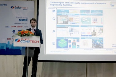 Khai mạc Triển lãm Quốc tế Công nghệ Xây dựng Việt Nam