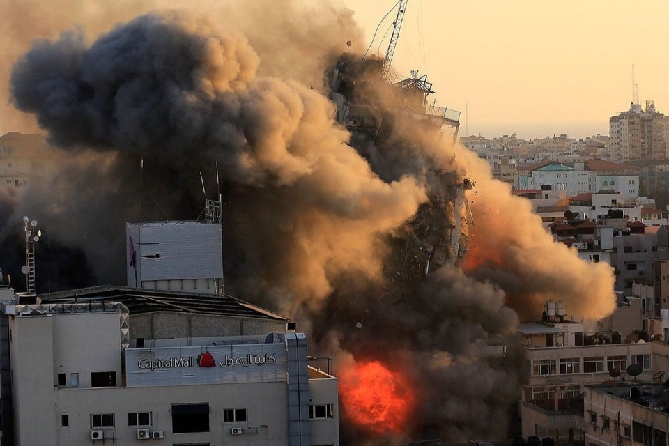 Israel dội bom nhà chỉ huy cấp cao của Hamas - 1 Israel dội bom nhà chỉ huy cấp cao của Hamas - 1