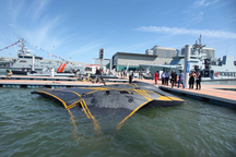 Tàu ngầm tự chế đầu tiên của Ukraine lộ diện