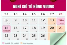 Quy định nghỉ làm việc trong Ngày Giỗ Tổ Hùng Vương có từ khi nào?