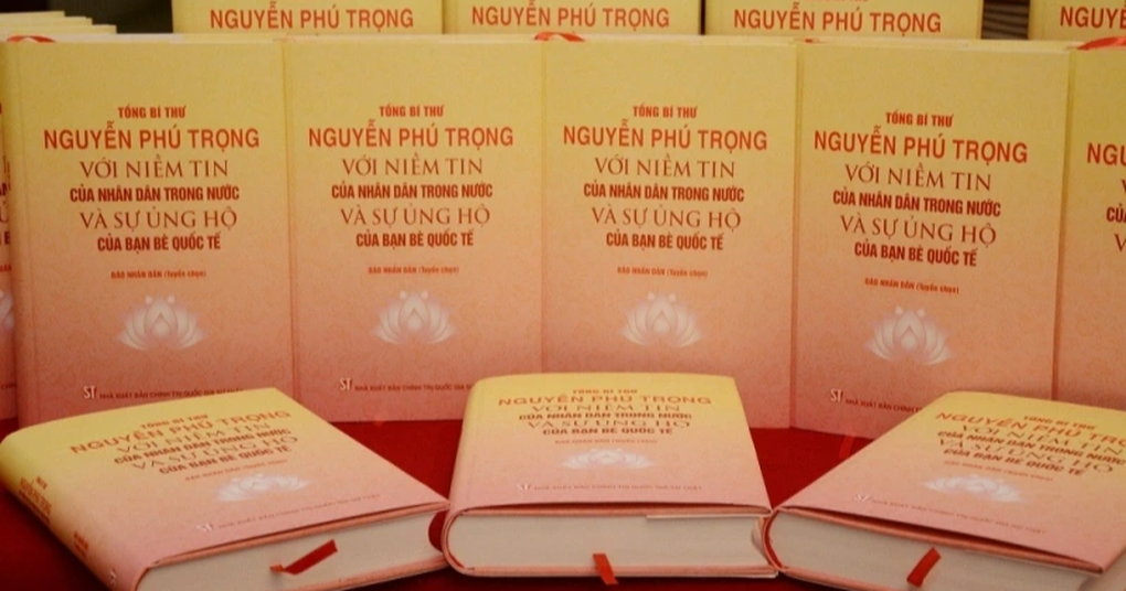 Ra mắt sách về Tổng Bí thư Nguyễn Phú Trọng - 1 Ra mắt sách về Tổng Bí thư Nguyễn Phú Trọng - 1