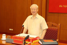 Tổng Bí thư chủ trì họp Ban Chỉ đạo Trung ương về phòng, chống tham nhũng