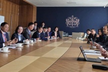 Bộ trưởng Bộ Tài chính Nguyễn Văn Thắng làm việc với lãnh đạo FTSE Russell