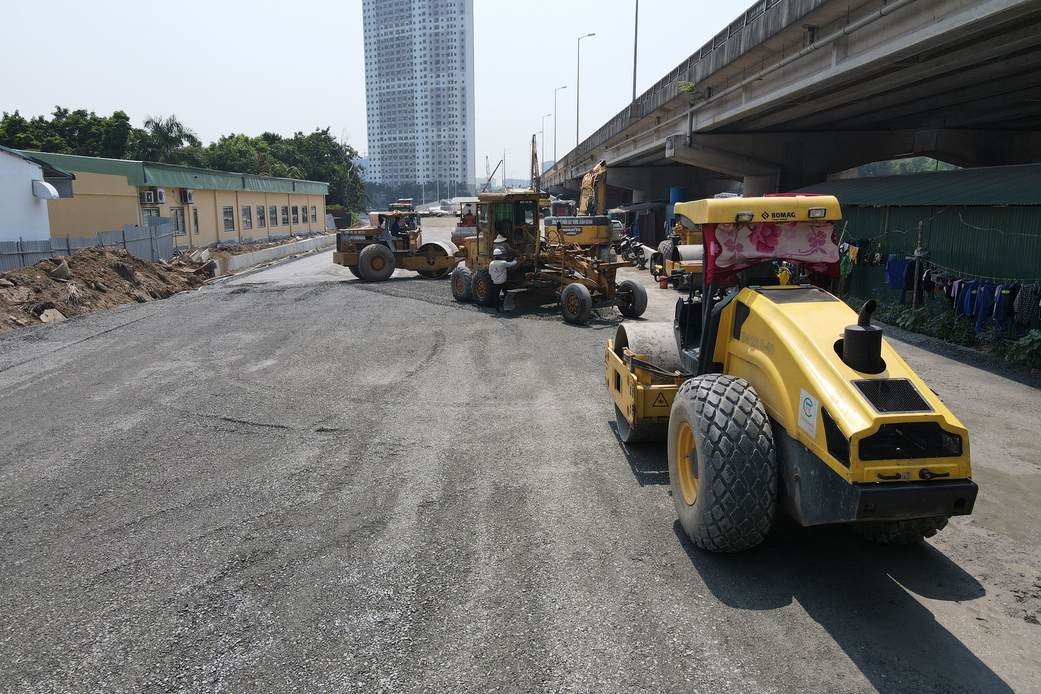 Hình ảnh công trình cầu vượt hồ trị giá 340 tỷ đồng sắp hoàn thành ở Hà Nội - 2 Hình ảnh công trình cầu vượt hồ trị giá 340 tỷ đồng sắp hoàn thành ở Hà Nội - 2
